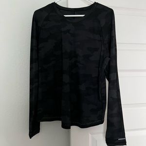 Lululemon camo long sleeve